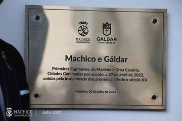 Telde, en el hermanamiento en Madeira de Gáldar con Machico/TA.